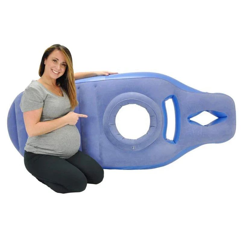 Inflatable Pregnancy Mattress with Belly Hole – Comfortable and Safe Rest for Expecting Moms